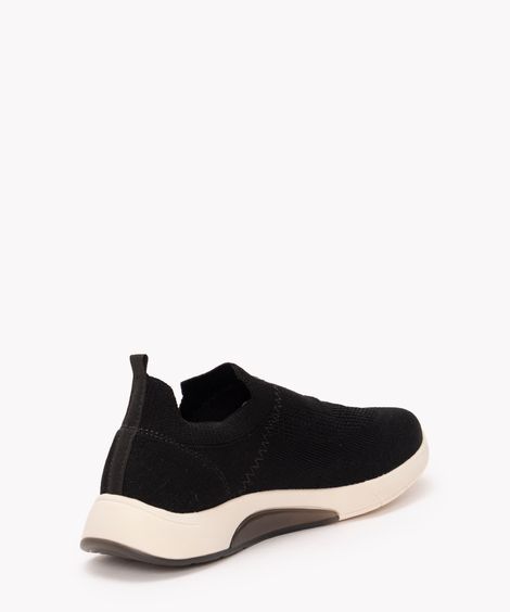tênis slip on sport modare preto