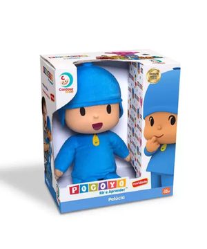 Boneco Pocoyo em Vinil e Pelúcia