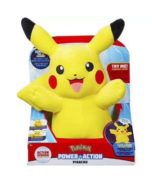 Pelucia Pikachu com Luz e Som