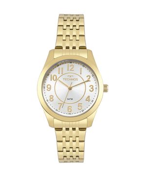 relógio analógico Technos 2035MJDS/4K dourado