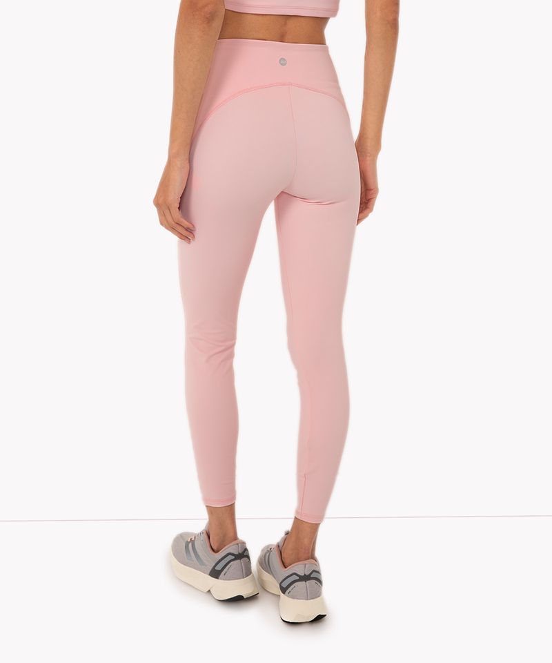 calça legging cós anatômico esportiva ace cinza mescla - C&A