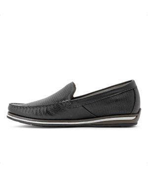 Mocassim Democrata Ted Masculino Preto