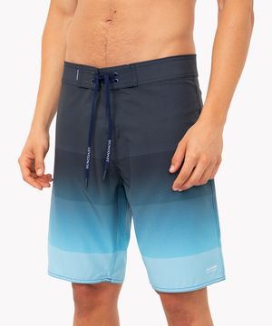 bermuda boardshort com bolso degradê chumbo