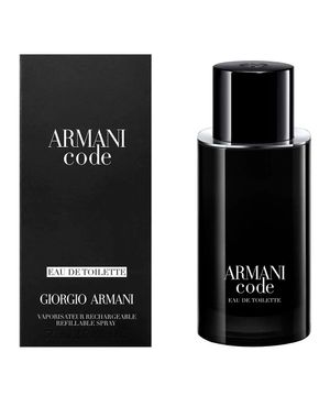 perfume masculino code edt giorgio armani 75ml único