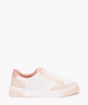 tênis casual com recortes oneself off white