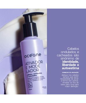 Kit Leave In Protetor Térmico + Ativador de Cachos + Máscara de Tratamento (3 Produtos)