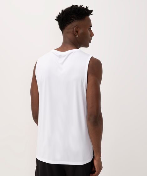 regata com listras esportiva ace branco