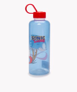garrafa com tampa e alça sonic 500ml azul