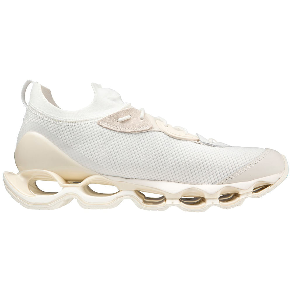 Tênis Casual Unissex Mizuno Wave Prophecy Beta Branco