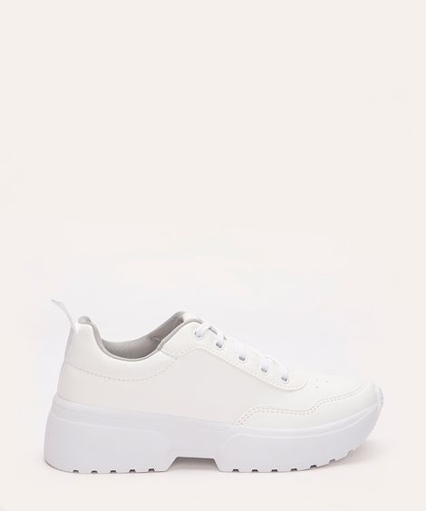 Tênis Feminino Chunky Branco