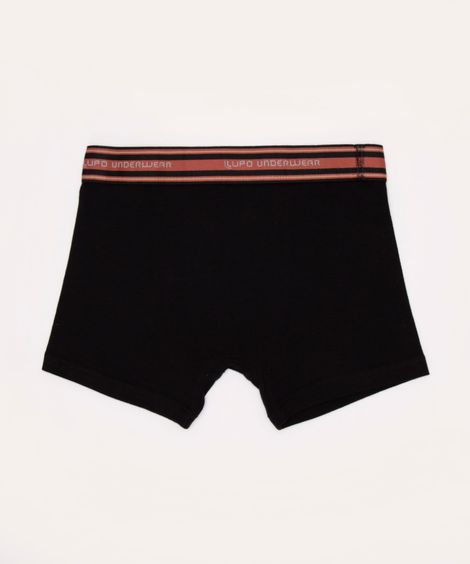 kit de 2 cuecas boxer infantil Lupo multicor