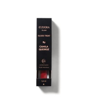 Eudora Glam Gloss Labial Treat Cereja by Camila Queiroz 5,4ml