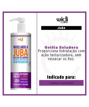 Widi Care Modelando a Juba Geléia Seladora