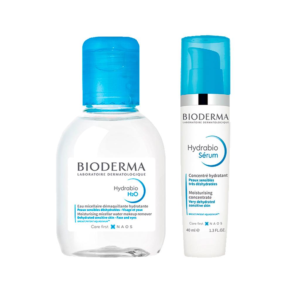 Kit Facial Bioderma Hydrabio - Água Micelar 100ml e Sérum