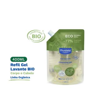 Gel Lavante Corpo e Cabelo Mustela Bio Refil