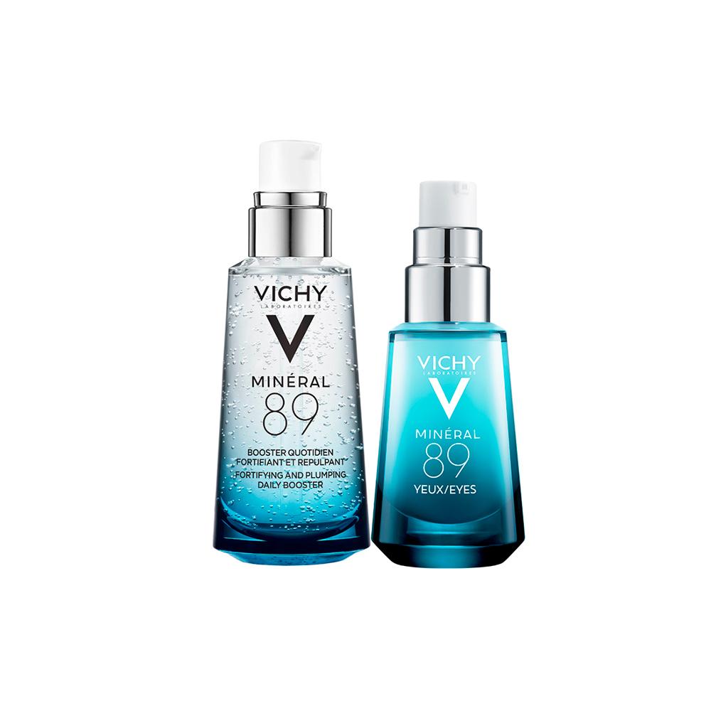 Kit Facial Vichy Minéral 89 Sérum 50ml e Sérum para os Olhos 15ml
