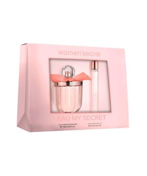 Kit Women Secret Eau My Secret EDP Perfume Feminino 100ml e Miniatura 10ml