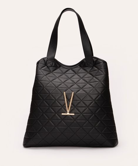 bolsa shopper matelassê vizzano preta