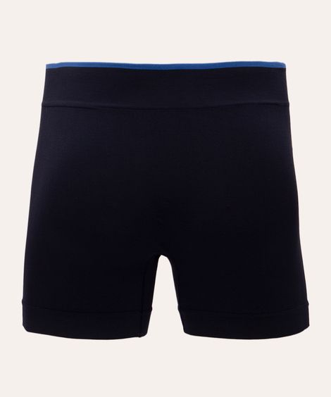 cueca boxer de poliamida mash azul marinho