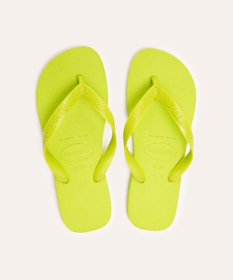 chinelo havaianas top verde lima