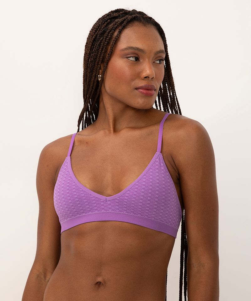 Champion Bralette feminino, sutiã Heritage para mulheres, absorção de  umidade, algodão elástico, Urze vermelho alegre, P