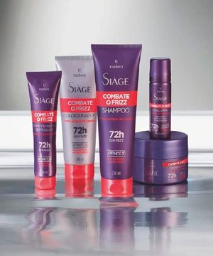 máscara eudora siàge combate o frizz 250ml único