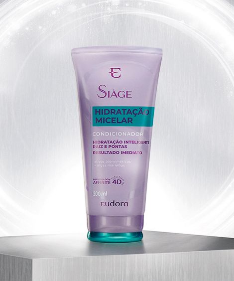 condicionador eudora siàge hidratação micelar 200ml único