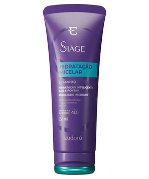 shampoo eudora siàge hidratação micelar 250ml único