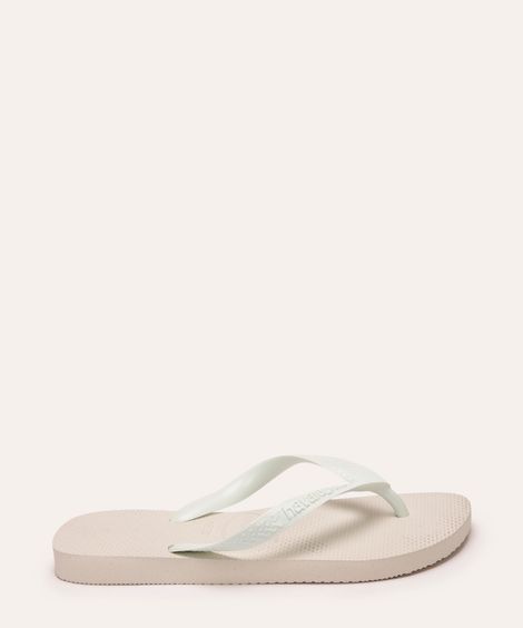 chinelo havaianas top branco