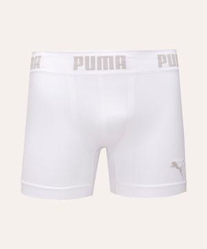 Cueca Boxer Microfibra Boxer Puma Branca