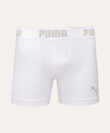 Cueca Boxer Microfibra Boxer Puma Branca