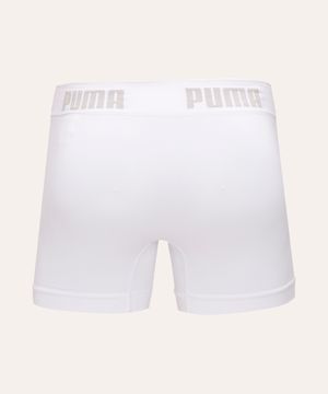 Cueca Boxer Microfibra Boxer Puma Branca