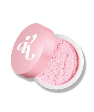 pó facial solto rosa pink powder by karen bachini - TRANSPARENT