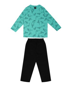 Pijama Dino Masculino Select Verde