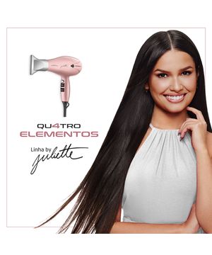 Secador de Cabelo By Juliette Mondial Golden Rose 2000W - SCP-JU-01