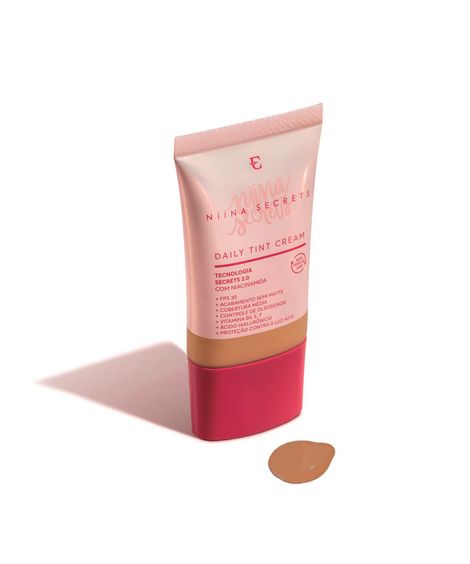 base líquida daily tint cream niina secrets 25ml cor 60 única