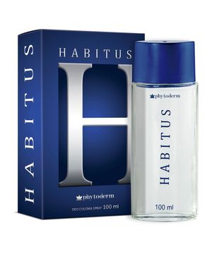 deo colônia masculina habitus phytoderm 100ml única