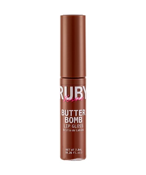 gloss ruby kisses butter bomb warm hug única