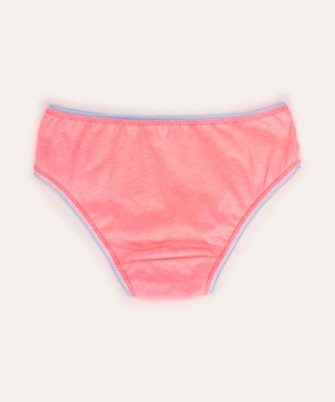 kit de 3 calcinhas infantil disney stitch colorido