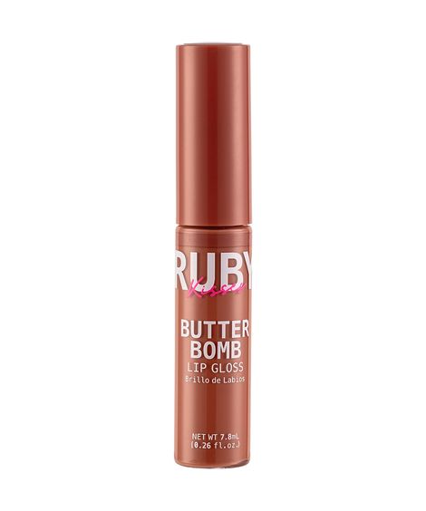 gloss ruby kisses butter bomb snatched única