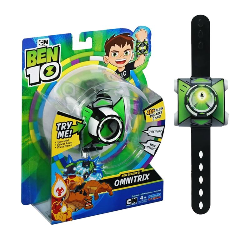 omnitrix com sons e luzes ben 10 new basic - C&A