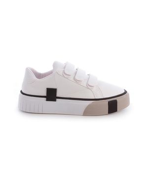 Tênis Flatform Dalila Branco