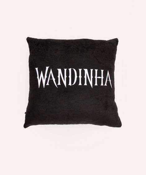 almofada infantil wandinha colorida