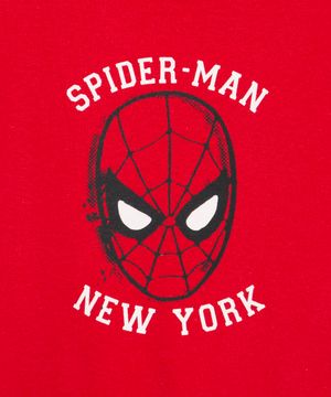 kit de 2 camisetas homem aranha manga curta colorido