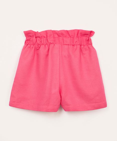 short de viscose infantil clochard pink