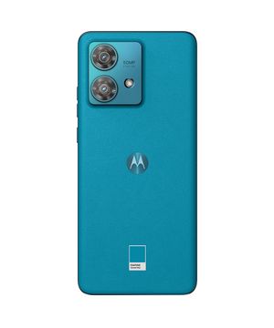 smartphone motorola moto edge 40 neo 5g 256gb caneel bay vegan leather azul