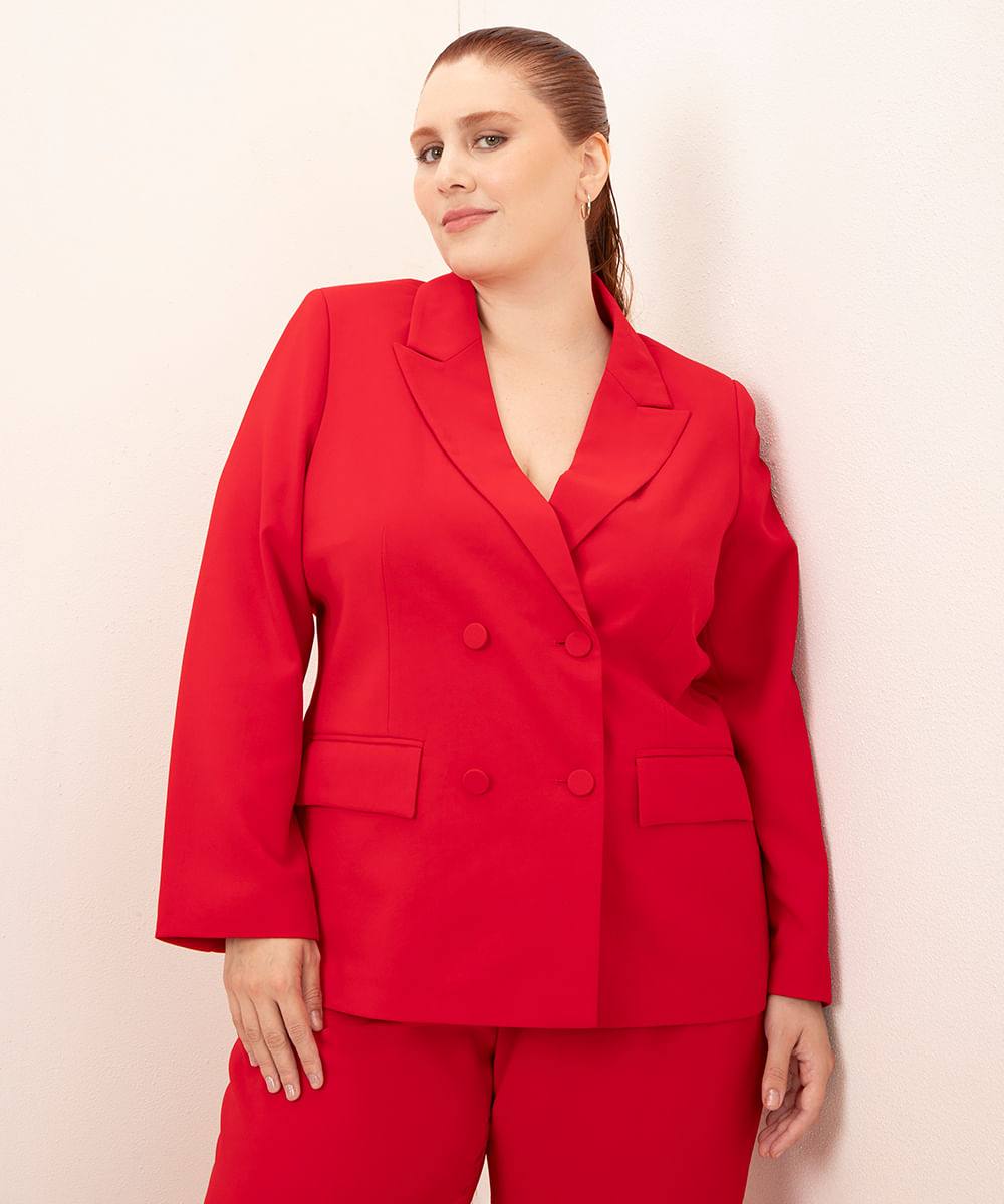 Blazer vermelho, da C&A