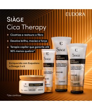 Combo Siàge Cica-Therapy: Shampoo 400ml + Condicionador 400ml