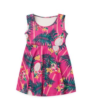 Vestido Regata Infantil Princesa Loila Pink