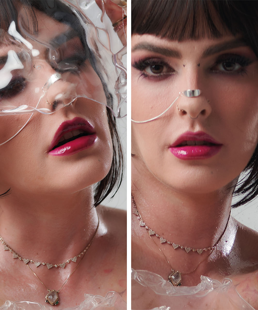 Gloss labial tattoo by Karen Bachini preto